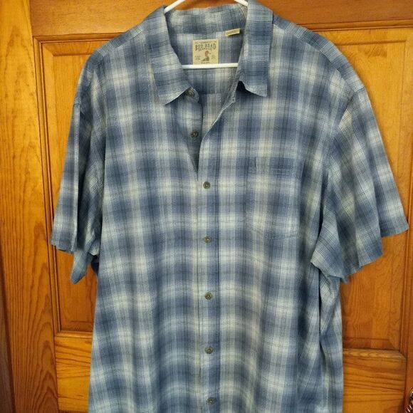 Red Head Brand Co. 4Xl Men's Cotton Button Down Shirt - Picture 1 of 5
